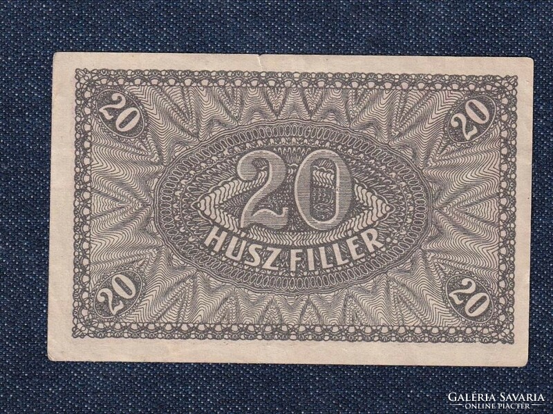 Pénztárjegy (1919-1920) 20 fillér bankjegy 1920 (id74090)
