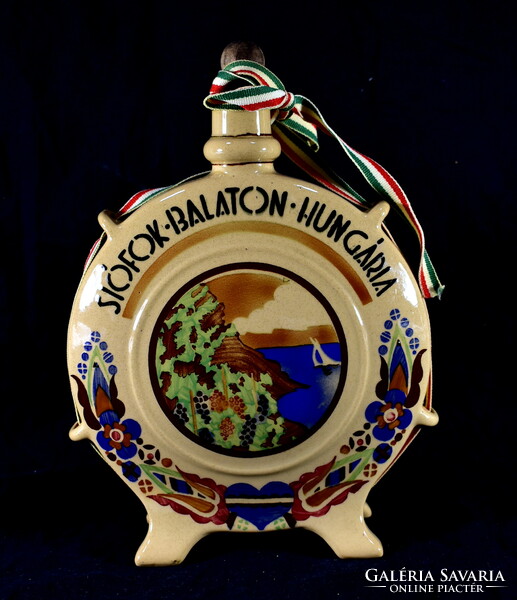 XX. Sz. Közepe granite siófok - balaton - Hungarian water bottle