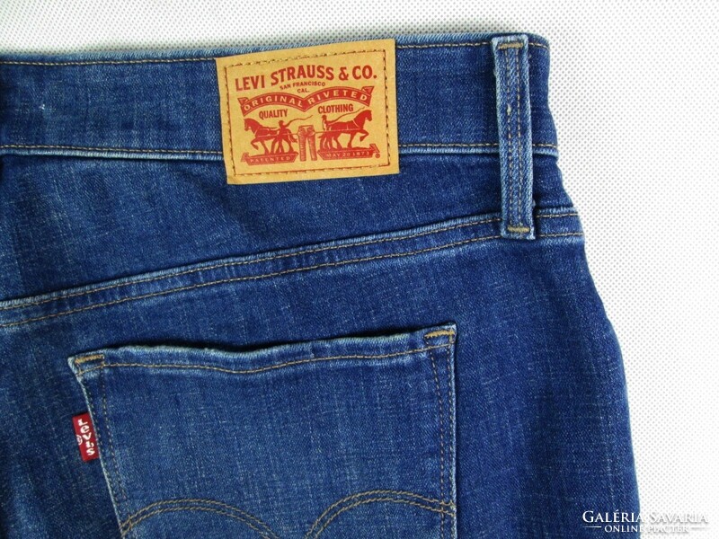 Original Levis 310 shaping super skinny (16w - l) women's stretch worn jeans