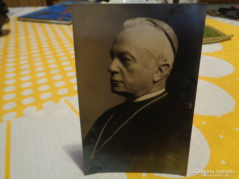 Bishop Ottokár Prohászka, old postcard