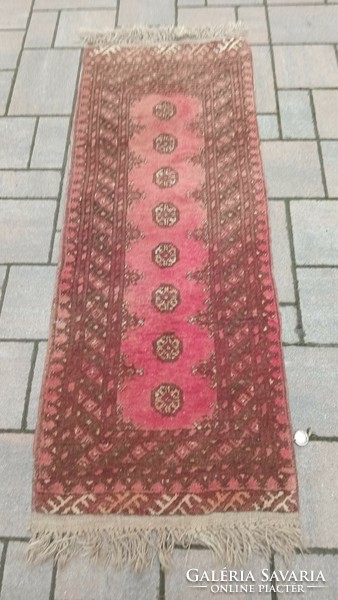 Afghan running rug, negotiable, hand-knotted