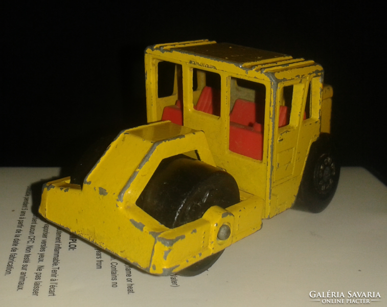 Matchbox bomag road roller lesney england 1978 superfast