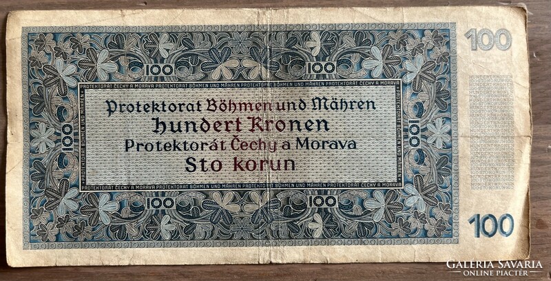 100 Sto Korun 1940