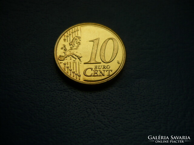 SZLOVÉNIA 10 EURO CENT 2007 KATEDRÁLIS! UNC! RITKA!