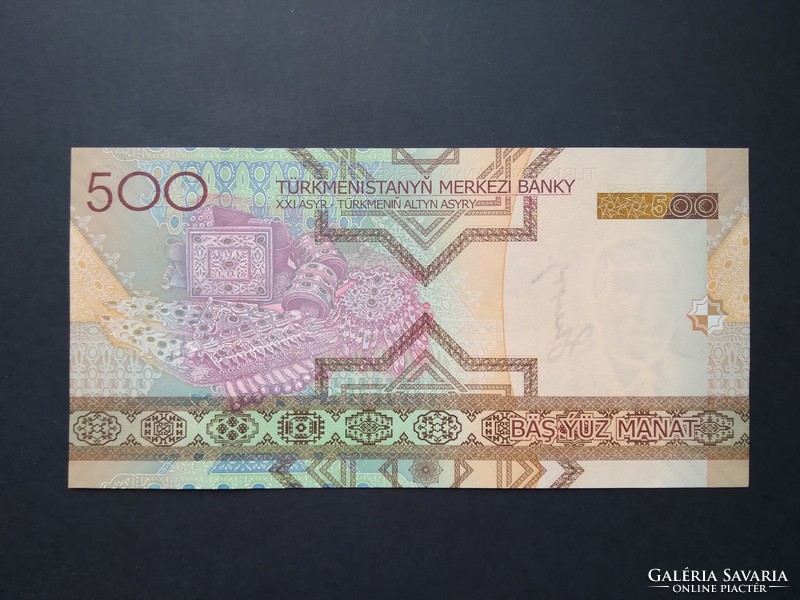 Türkmenisztán 500 Manat 2005 Unc