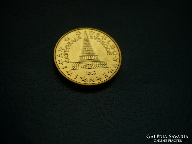 Slovenia 10 euro cent 2007 cathedral! Ouch! Rare!