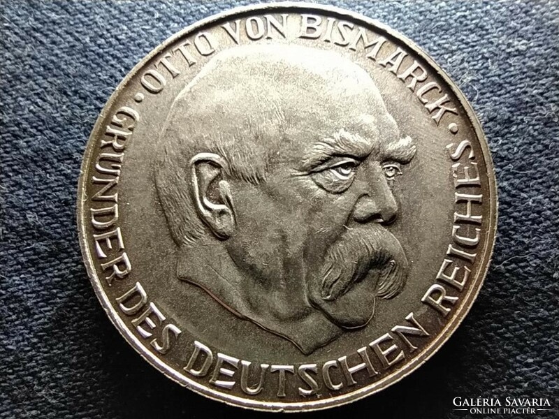 100th Anniversary of Bismarck's Imperial Proclamation silver commemorative medal 1971 (id80547)