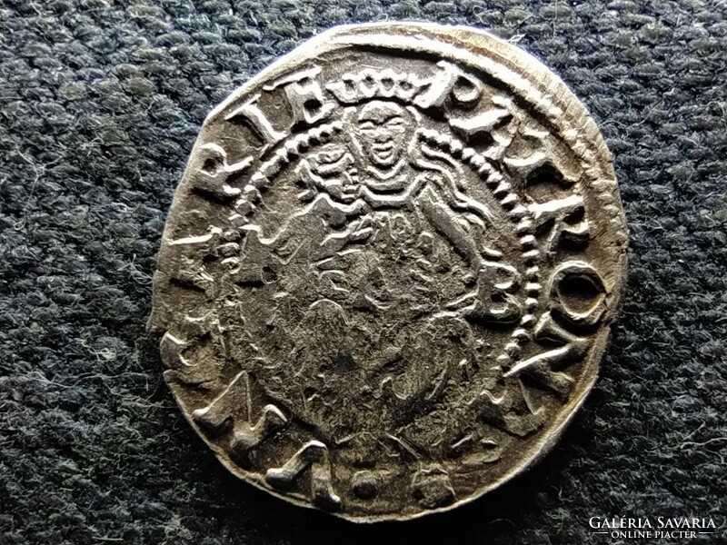 Ferdinand I (1526-1564) silver denarius éh745 1555 kb (id71602)