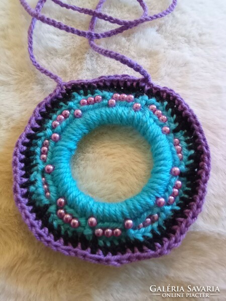 Crochet necklace