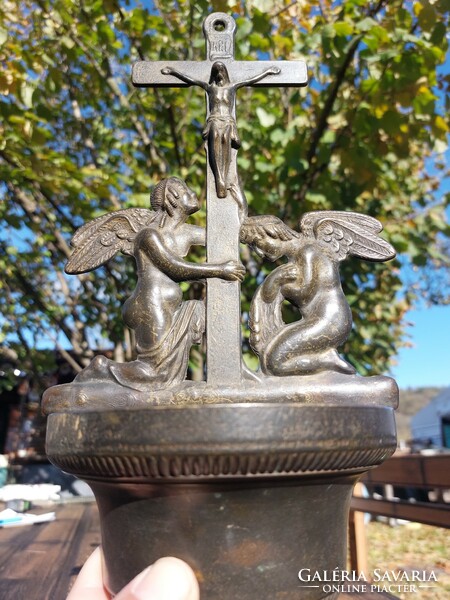 Bronze holy water holder (82)