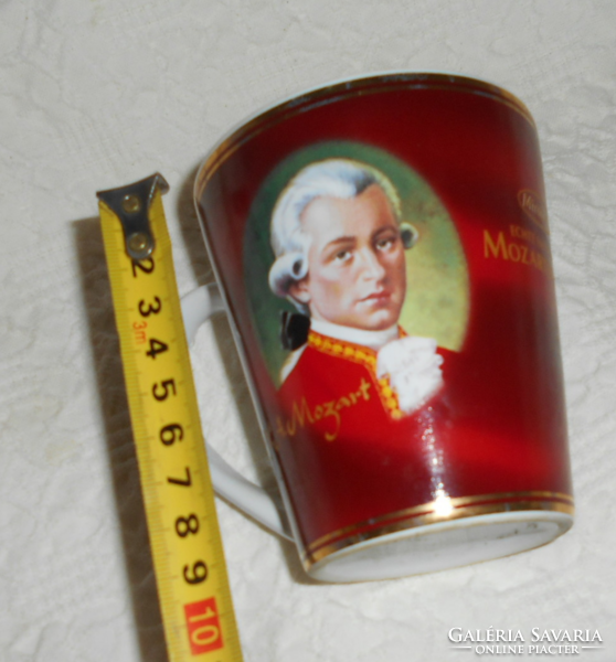Mozart porcelán csokoládés bögre