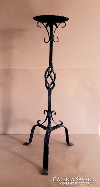 Vintage wrought iron candle holder 85cm. Negotiable