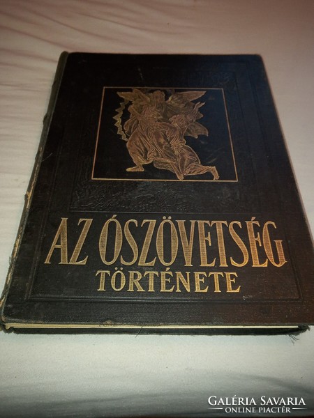 The history of the Old Testament 31x23 cm 1937 antique book in perfect condition for its age