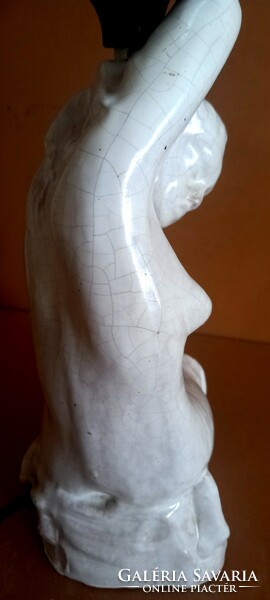 Art deco table lamp, female shape, negotiable.