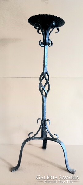 Vintage wrought iron candle holder 85cm. Negotiable