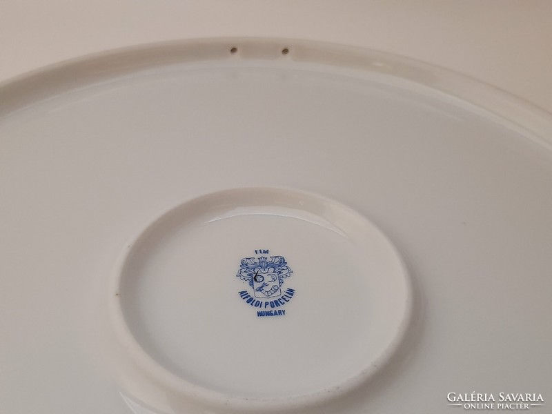 Alföldi porcelán magyaros mintás nagyméretű levesestál és nagyméretű kínáló tál