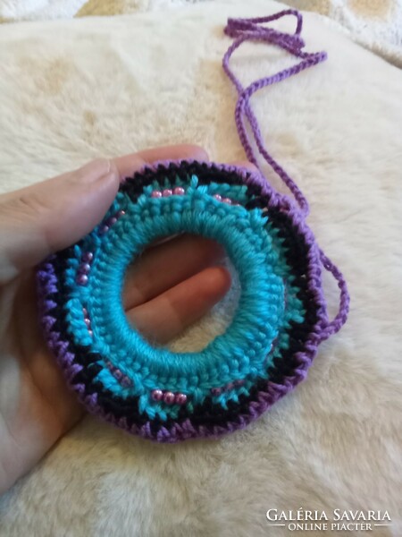 Crochet necklace