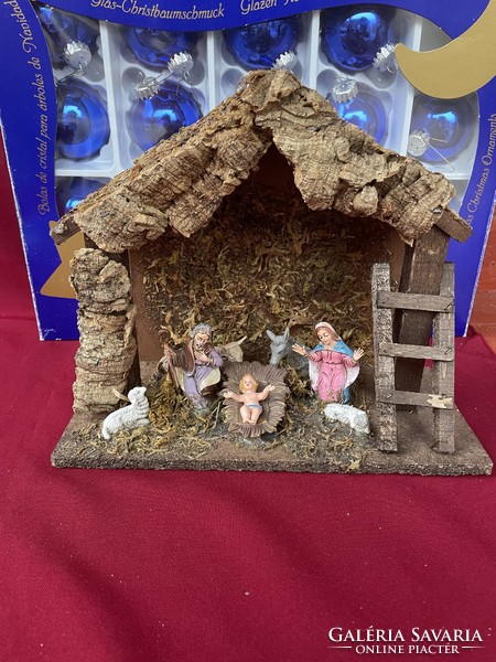 Beautiful nativity scene Christmas