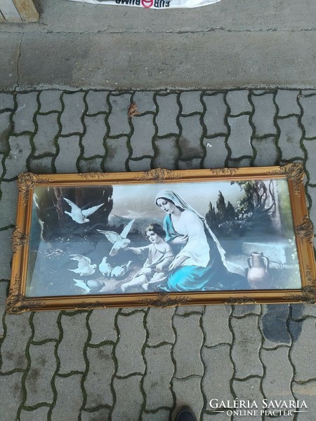 Antique picture/ picture frame