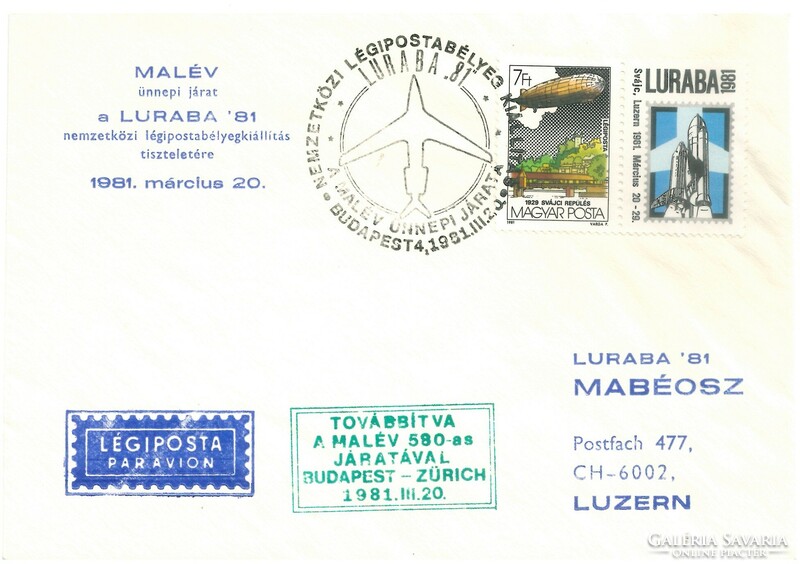 B-06 luraba 81 commemorative envelope