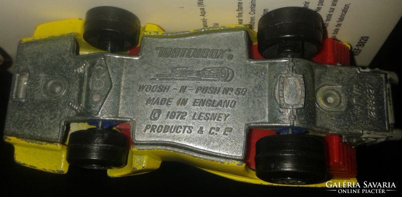 Matchbox woosh-n-.Push superfast lesney england 1972