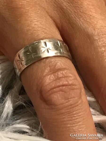 Size 55 silver ring! 3.7 grams indicated! Around Mom park, also by post after ordering in advance!!!!