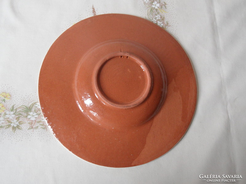 Hungarian ceramic wall plate