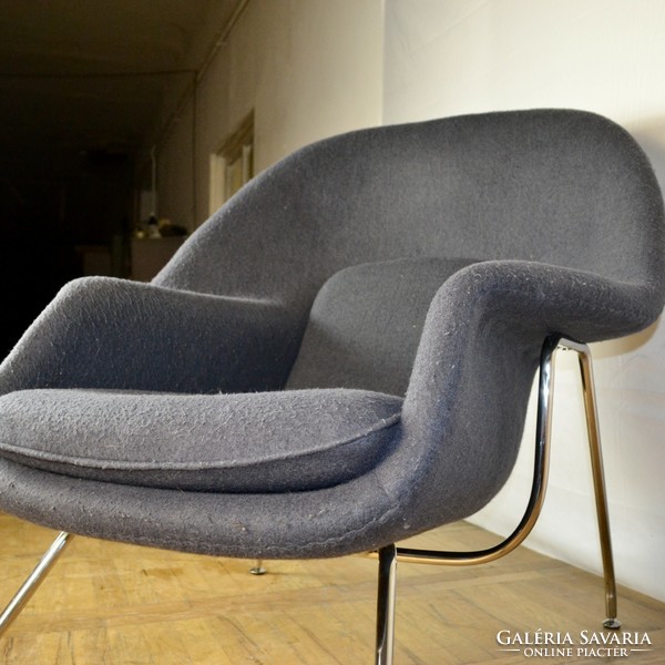Eero Saarinen "Womb Chair" fotel századközepi karfás szék retro mid-century