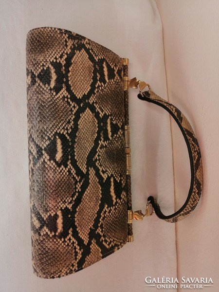 Snakeskin bag, ridiculously from the 1970s
