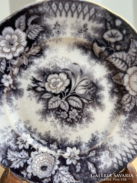 V&b jardiniere antique porcelain small plate a58