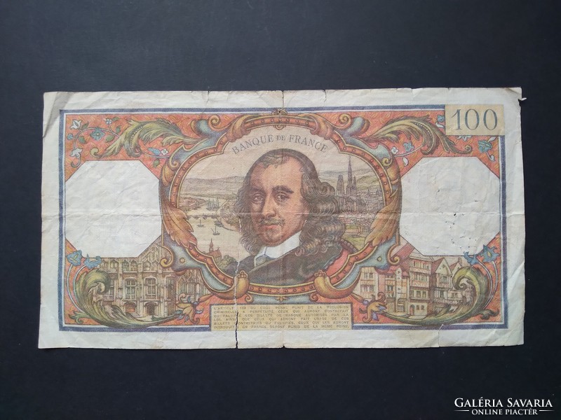Franciaország 100 Francs 1964 G+