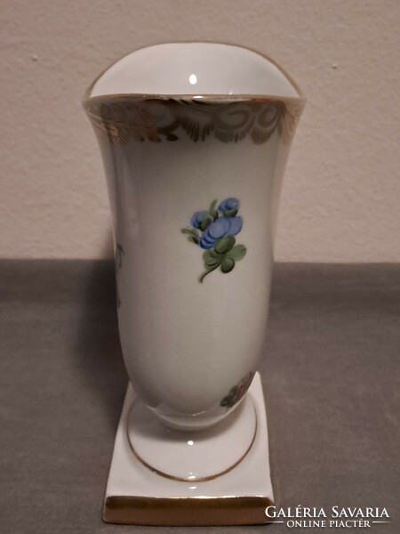 Flawless! Herend rose oval vase