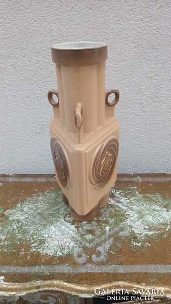 Secession ceramic vase marked negotiable