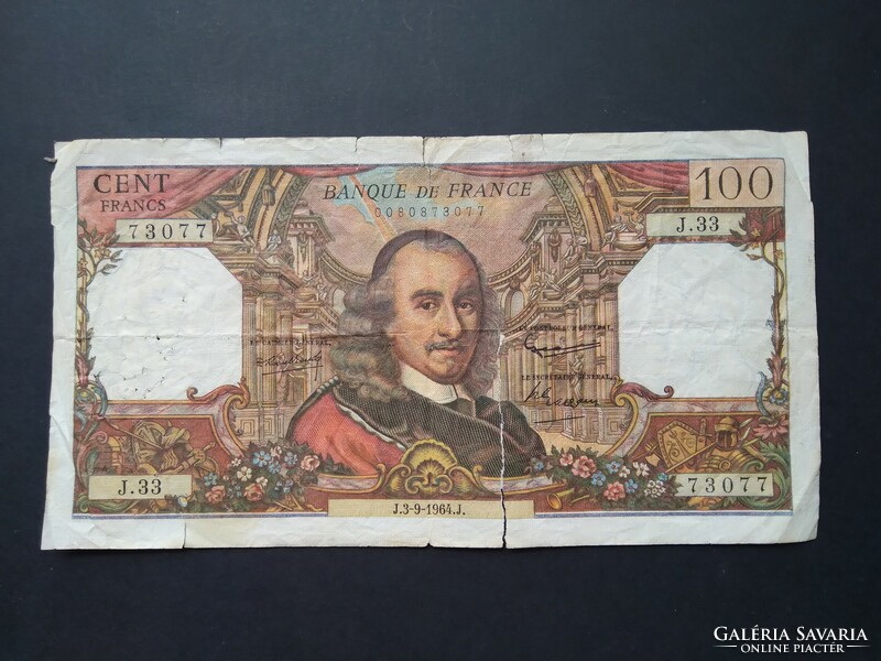 France 100 francs 1964 g+