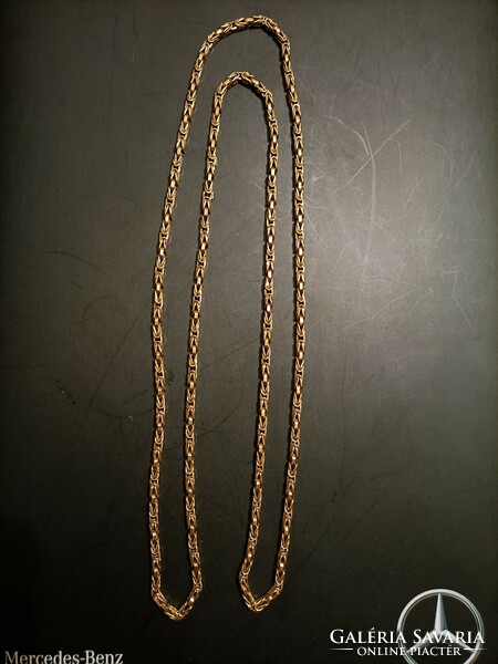 18 carat gold chain, can be made of 2