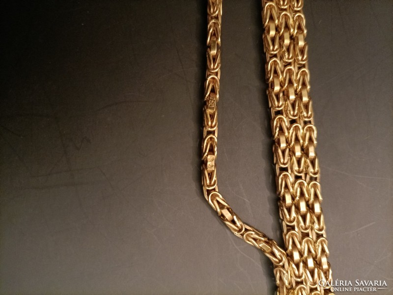 18 carat gold chain, can be made of 2