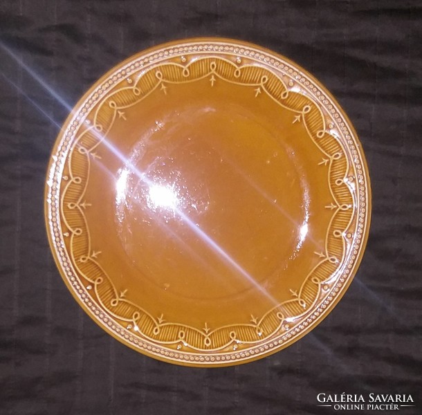 Gránit kerámia barna tányér 24 cm