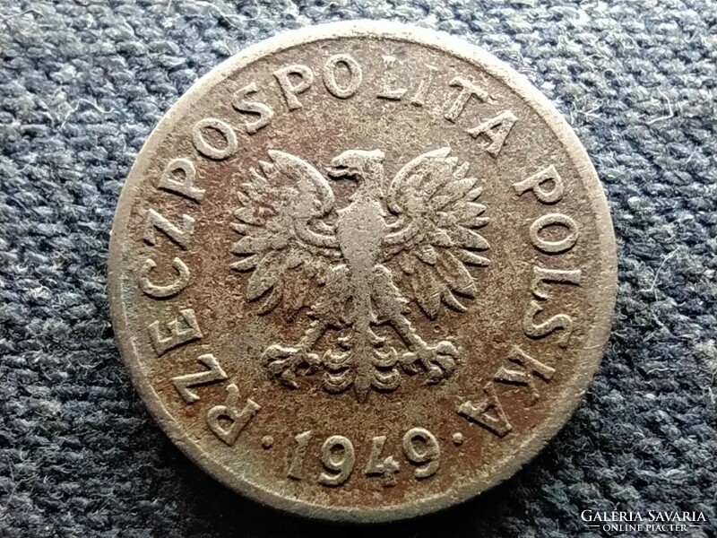 Lengyelország Második Köztársaság (1944-1952) 10 groszy réz-nikkel 1949 (id71327)
