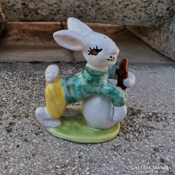 Sweaty ceramic rabbit