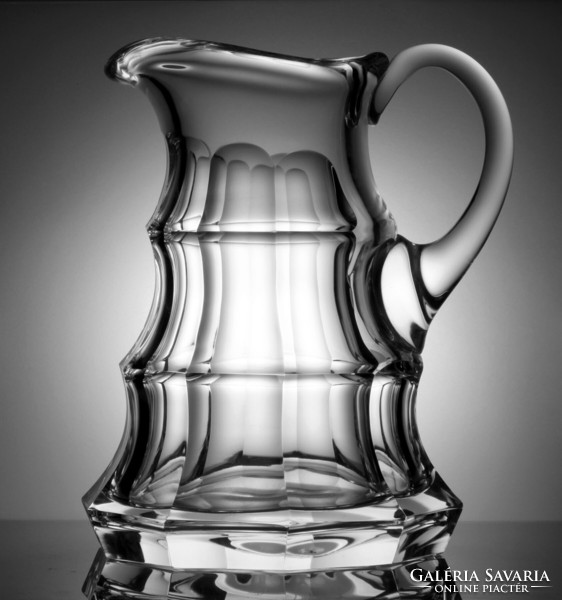 1500Ml moser diplomat jug 27cm 1960. | Crystal glass jug