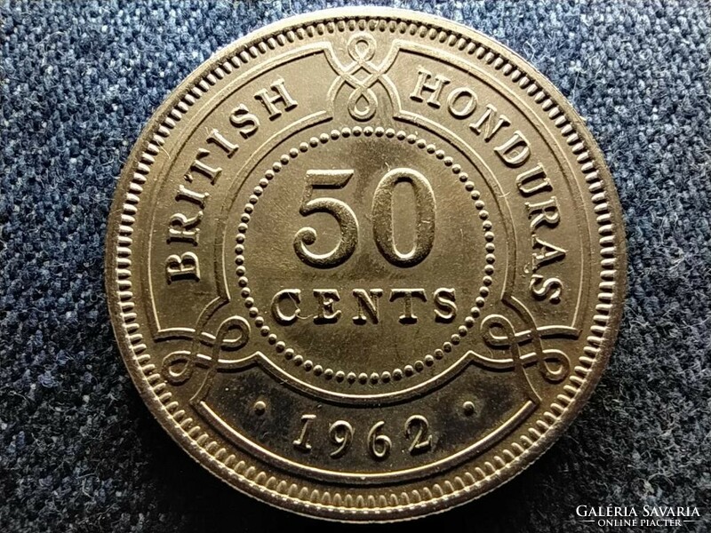 Honduras Brit Honduras kolónia 50 cent 1962 (id80940)