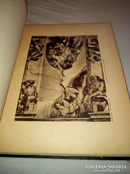 Az Ószövetség története 31x23 cm 1937 antik könyv hiánytalan korának megfelelő állapotban