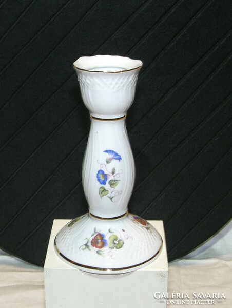 Gyertyatartó- Hollóházi porcelán - 14 cm