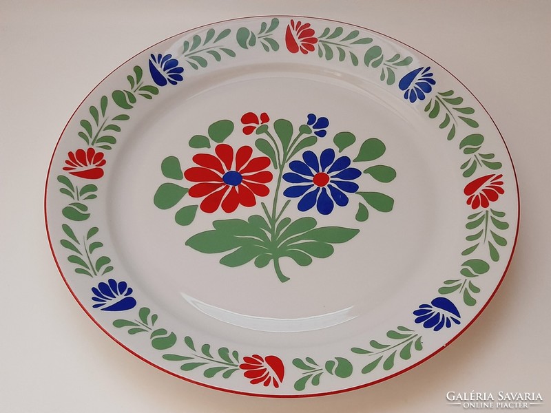 Alföldi porcelain Hungarian pattern large soup bowl and large serving bowl