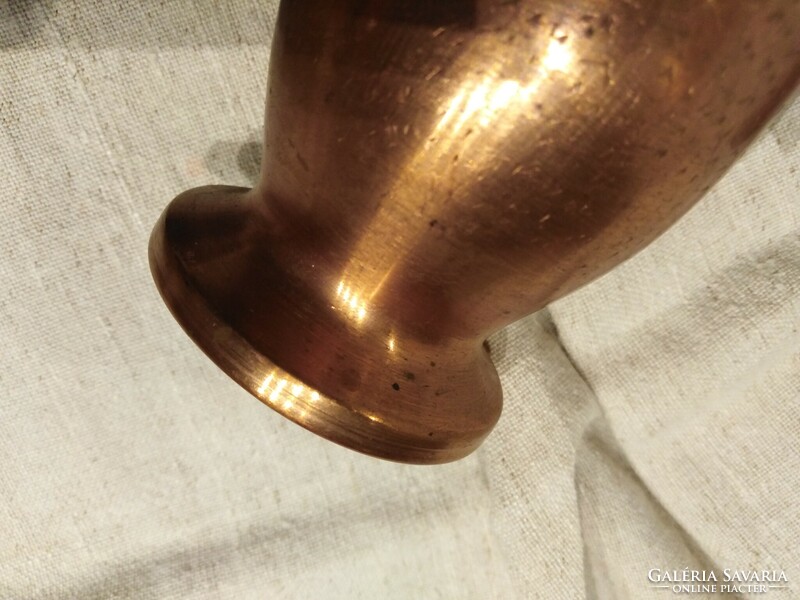Bauhaus - copper, decorative vase from the 70s