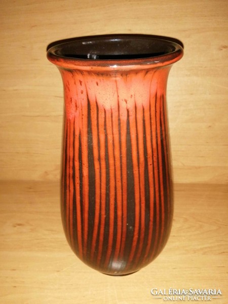 Industrial artist ceramic vase 27.5 cm (3/d)