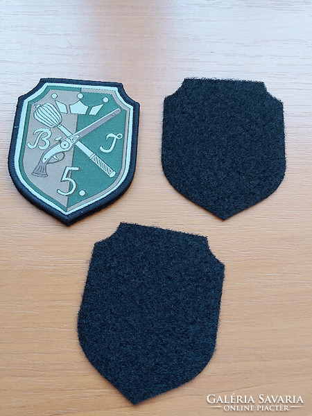 Mh 5. Bocskai i. Mechanized rifle brigade training arm insignia on velcro debrecen #