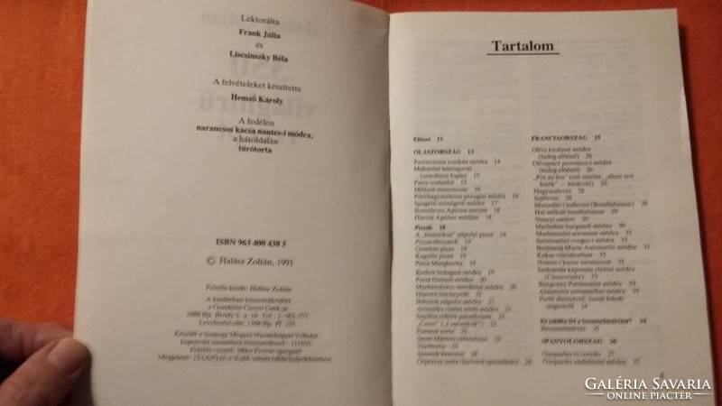 Halász Zoltán: 350 világhírű recept, Hemző Károly fotóival (1991.)