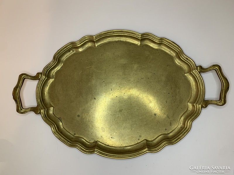 Old copper tray