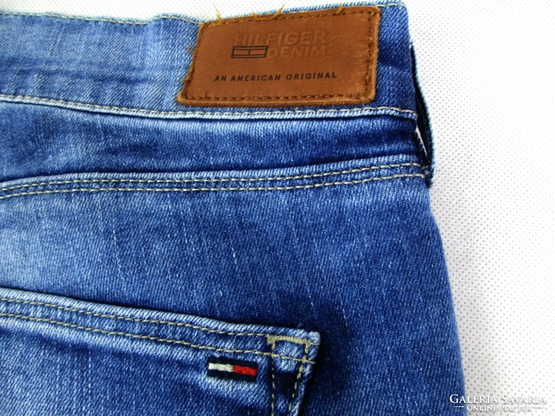 REDETI TOMMY HILFIGER MID RISE SKINNY 7/8 NORA (W28 / L32) NŐI SZTRECCSES FARMER